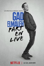 Gad Elmaleh part en live streaming