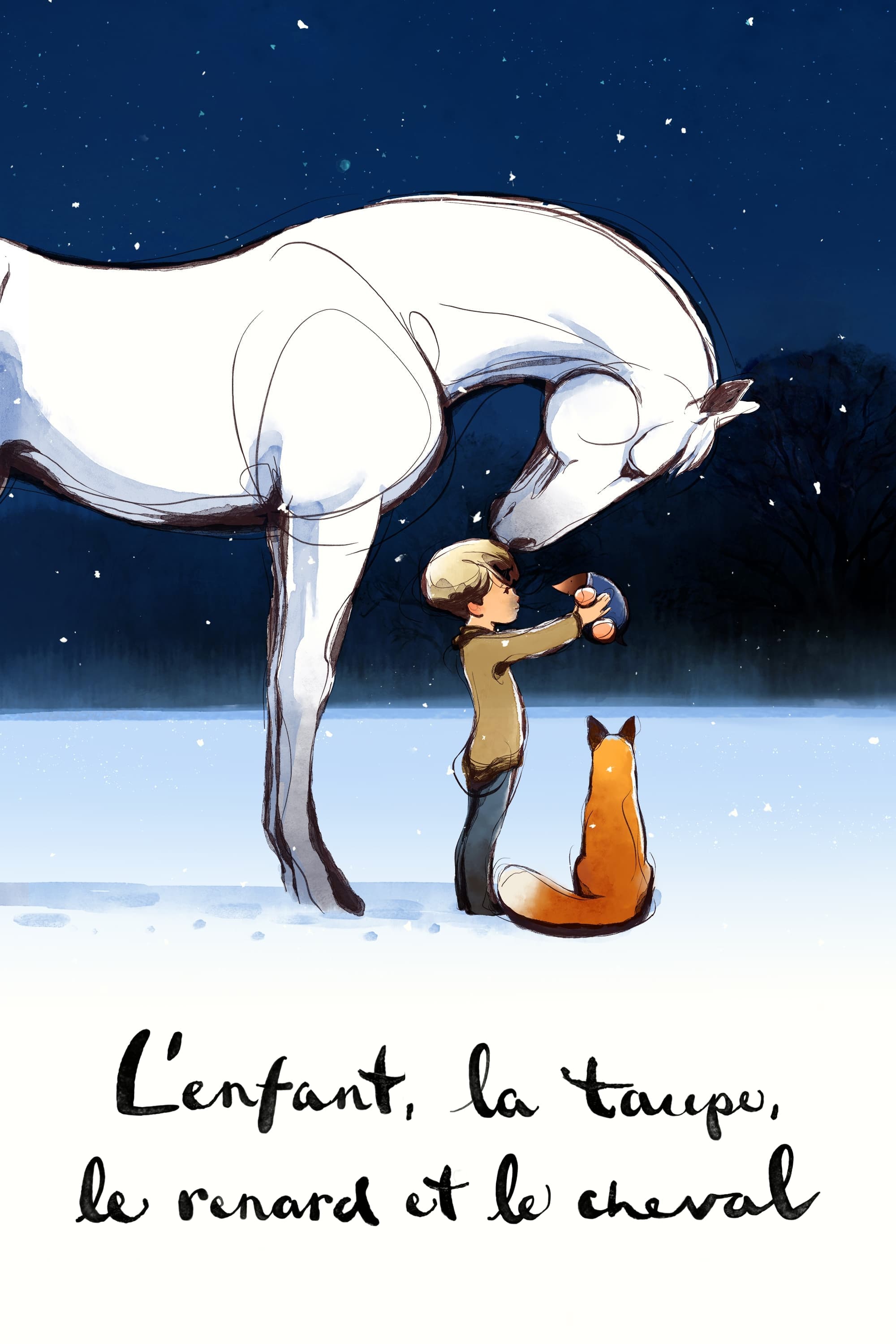 L\'enfant, la taupe, le renard et le cheval streaming