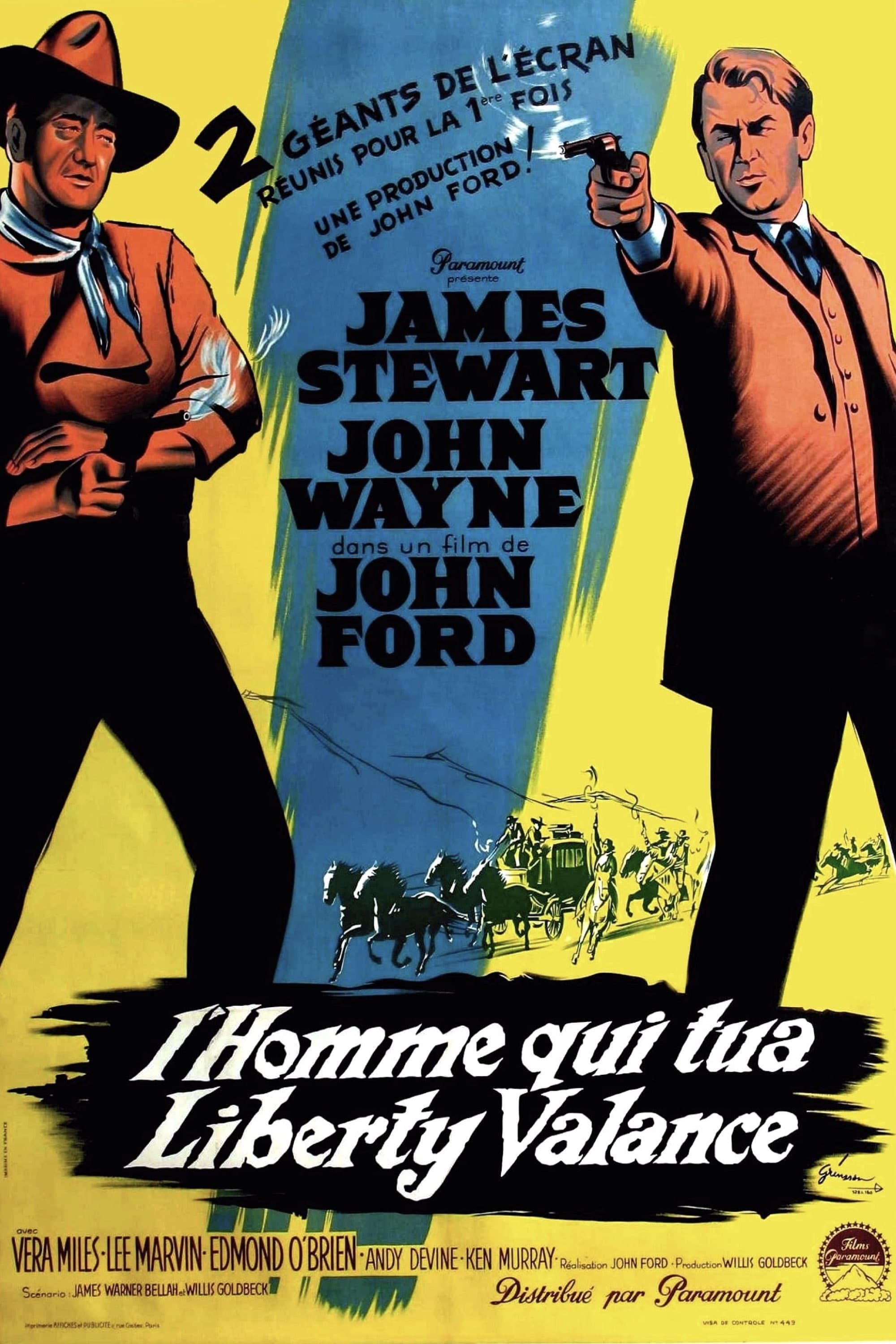 L\'Homme qui tua Liberty Valance streaming